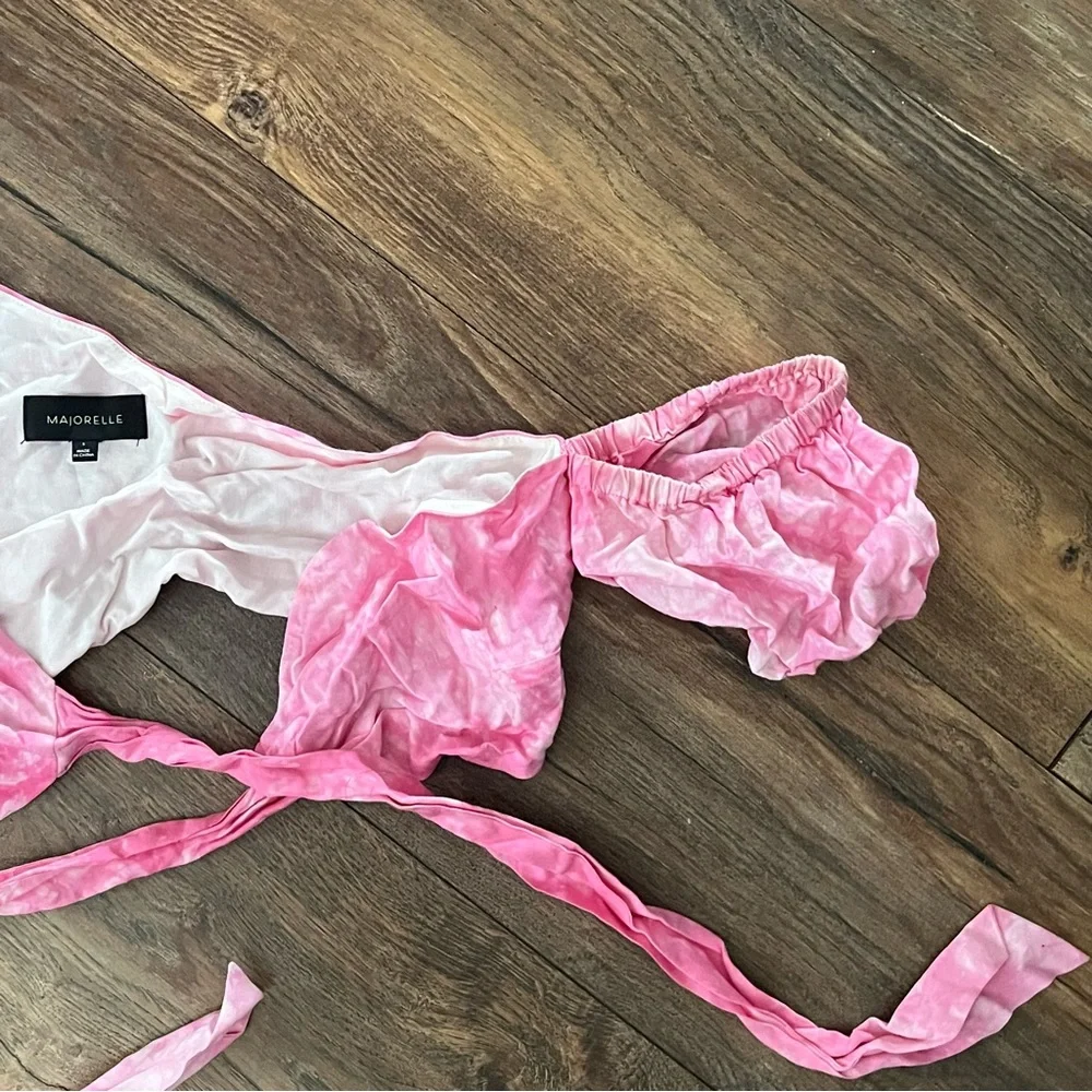 Alyssa Top in Pink Tie Dye // MAJORELLE - Picture 5 of 5